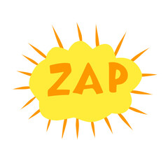 comic bubbles elements