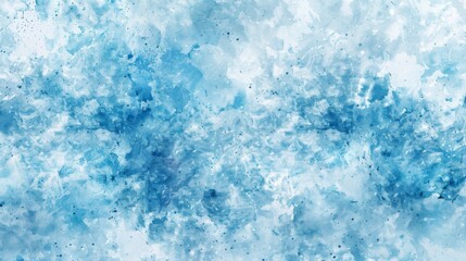 Obraz premium Watercolor blue brush background illustration generated by ai