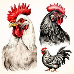 AI Image Generator, Vibrant Rooster