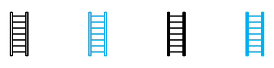 Ladder Icon Ideal for Construction and DIY Projects
