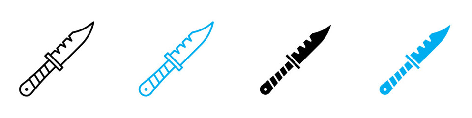 Knife Icon Perfect for Culinary and Kitchen Tool Illustrations