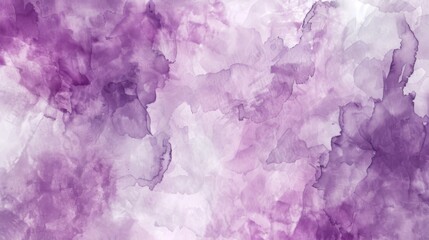 Obraz premium Watercolor brush purple background illustration generated by ai