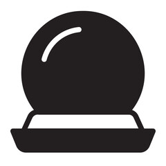 Fortune Teller glyph icon
