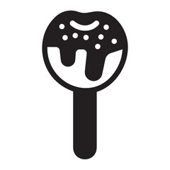 Candy Apple glyph icon