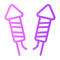 firework gradient icon