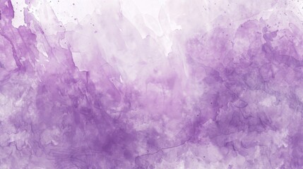 Obraz premium Watercolor brush purple background illustration generated by ai