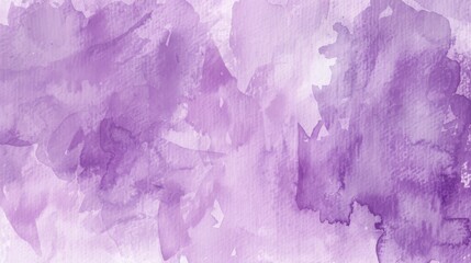 Fototapeta premium Watercolor brush purple background illustration generated by ai
