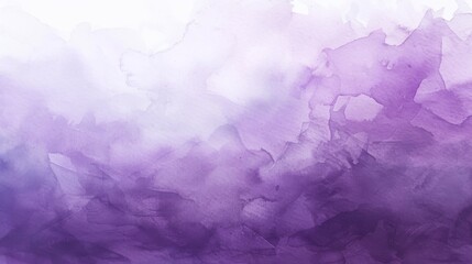 Obraz premium Watercolor brush purple background illustration generated by ai
