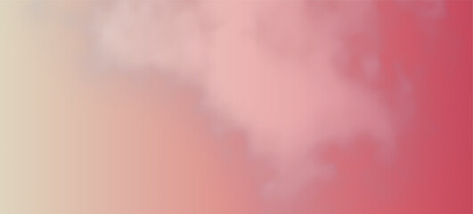 Modern colorful gradient background with clouds