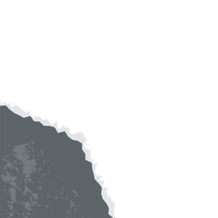 Obraz premium Torn Paper Corner