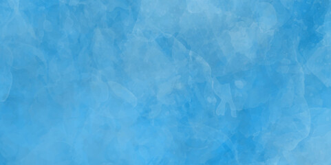 Obraz premium Abstract blue and white fantasy watercolor background texture .splash acrylic blue background .banner for wallpaper .watercolor wash aqua painted texture .abstract hand paint with stain backdrop .