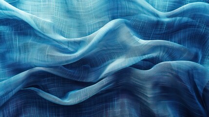 Obraz premium Aegean Blue Deep Abstract Texture with Gradient and Ombre Effects, Elegant and Modern Design with Stylish and Sophisticated Aesthetic