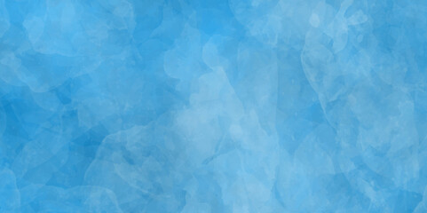 Obraz premium Abstract blue and white fantasy watercolor background texture .splash acrylic blue background .banner for wallpaper .watercolor wash aqua painted texture .abstract hand paint with stain backdrop .
