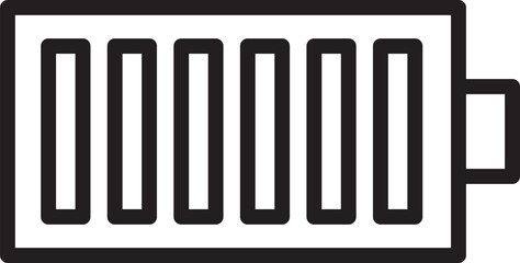 Battery Line Icon