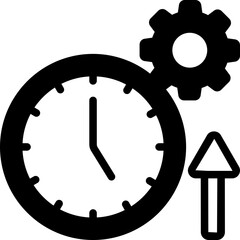 Productivity Glyph Icon