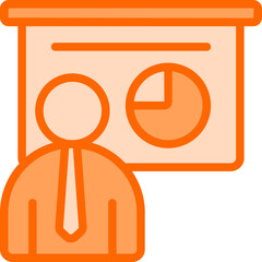 Presentation Dual Tone Icon