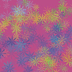 seamless pattern with flowers