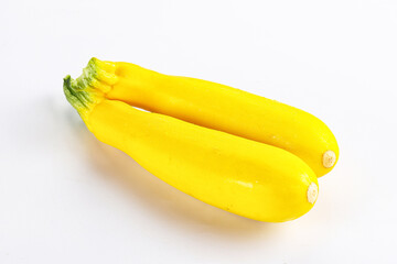 Yellow young zucchini for cooking