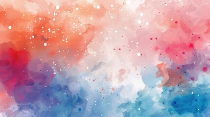 Hand painted background in abstract watercolor style