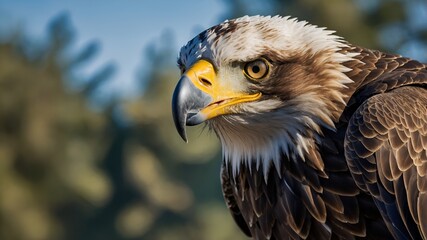 Fototapeta premium american bald eagle