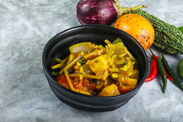 Asian cuisine - Ginger Garlic Chicken