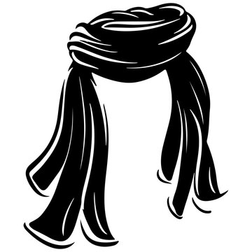 Scarf clip art preview