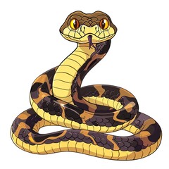 Fototapeta premium Snake edgy fashion