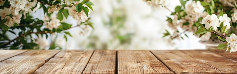 Spring Awakening on a Lush Green Table