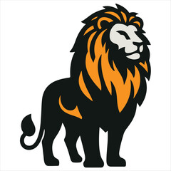 Lion vector art illustration 