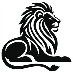 Lion vector art illustration 