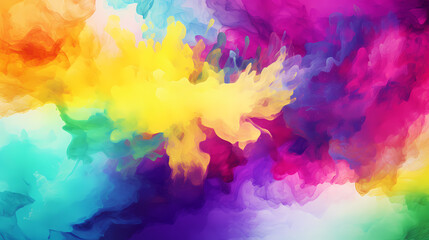 Abstract background of watercolor paint