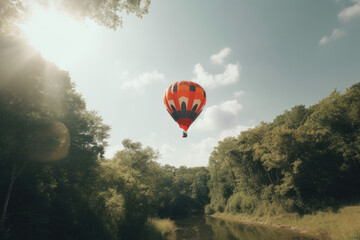 Obraz premium 風船, 飛行機, 空中, 空, 気球, 熱気球, 移動手段, レジャー, Balloons, Airplane, Aerial, Air, Balloon, Hot Air Balloon, Transportation, Leisure