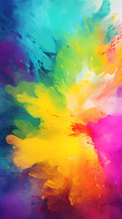 Fototapeta premium Abstract background of watercolor paint