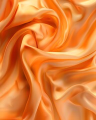 Fototapeta premium orange satin background