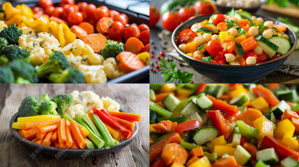 vegetables in a bowl
