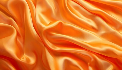 Fototapeta premium orange satin background