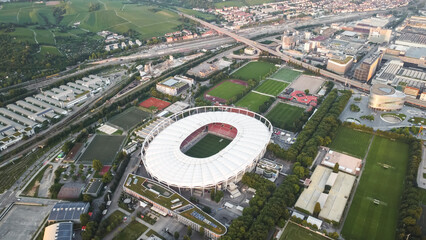 Neckarpark in Stuttgart Fußballstadion © joshuaheller.de