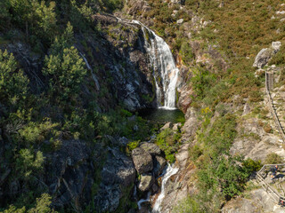 Fervenza de Touron en Ourense a vista de drone © Fotos ZonaFreeDrone