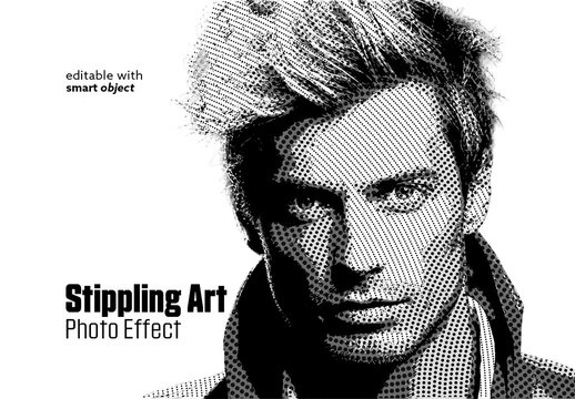 Stippling Art Effect