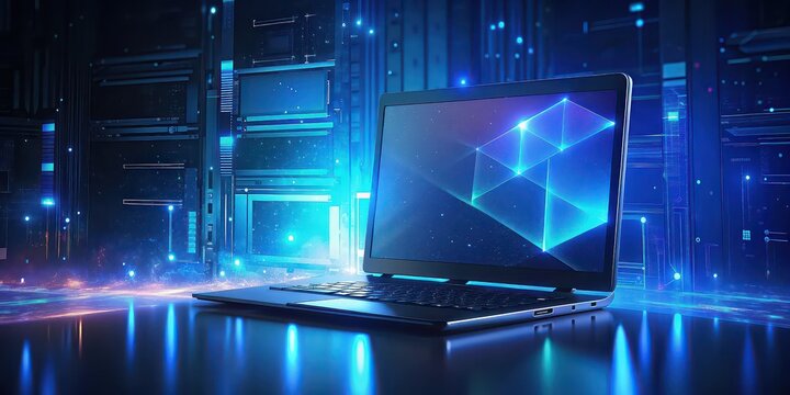 Closeup photo of a notebook with CSS, JavaScript and HTML source code on the monitor in the background, creating an abstract IT technology background, notebook, CSS, JavaScript, HTML