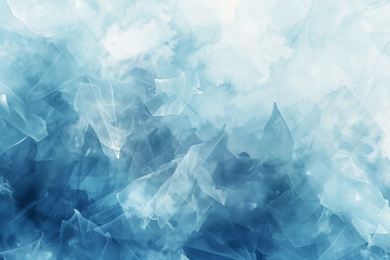 Obraz premium Abstract blue watercolor style texture or wallpaper, artistic background
