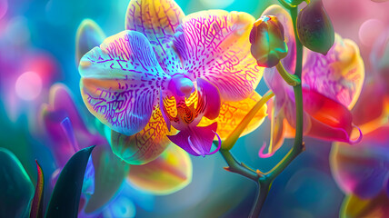 Orchideen in tropische Regenwald 