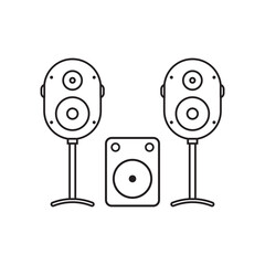 Sound system icon