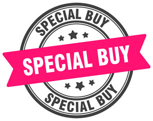 special buy stamp. special buy label on transparent background. round sign