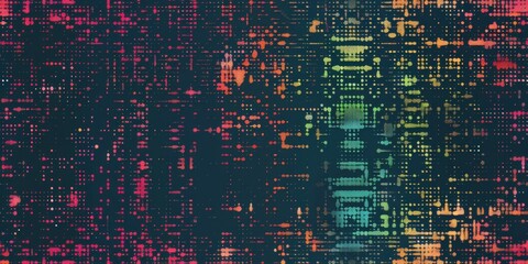 program code front view background