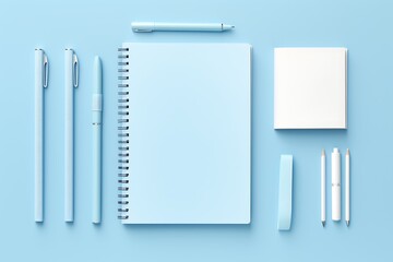 branding, stationary set mockup in pastel color,