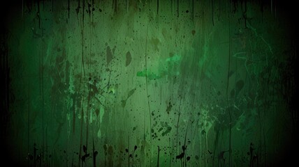 Obraz premium Modern Artistic Expression in Greens