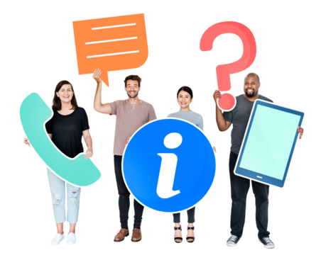 Information center png sticker, transparent background - Powered by Adobe