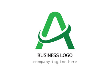 A Letter Logo design for business