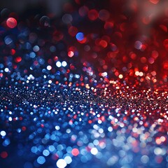 Naklejka premium Patriotic Sparkle Glitter Fusion